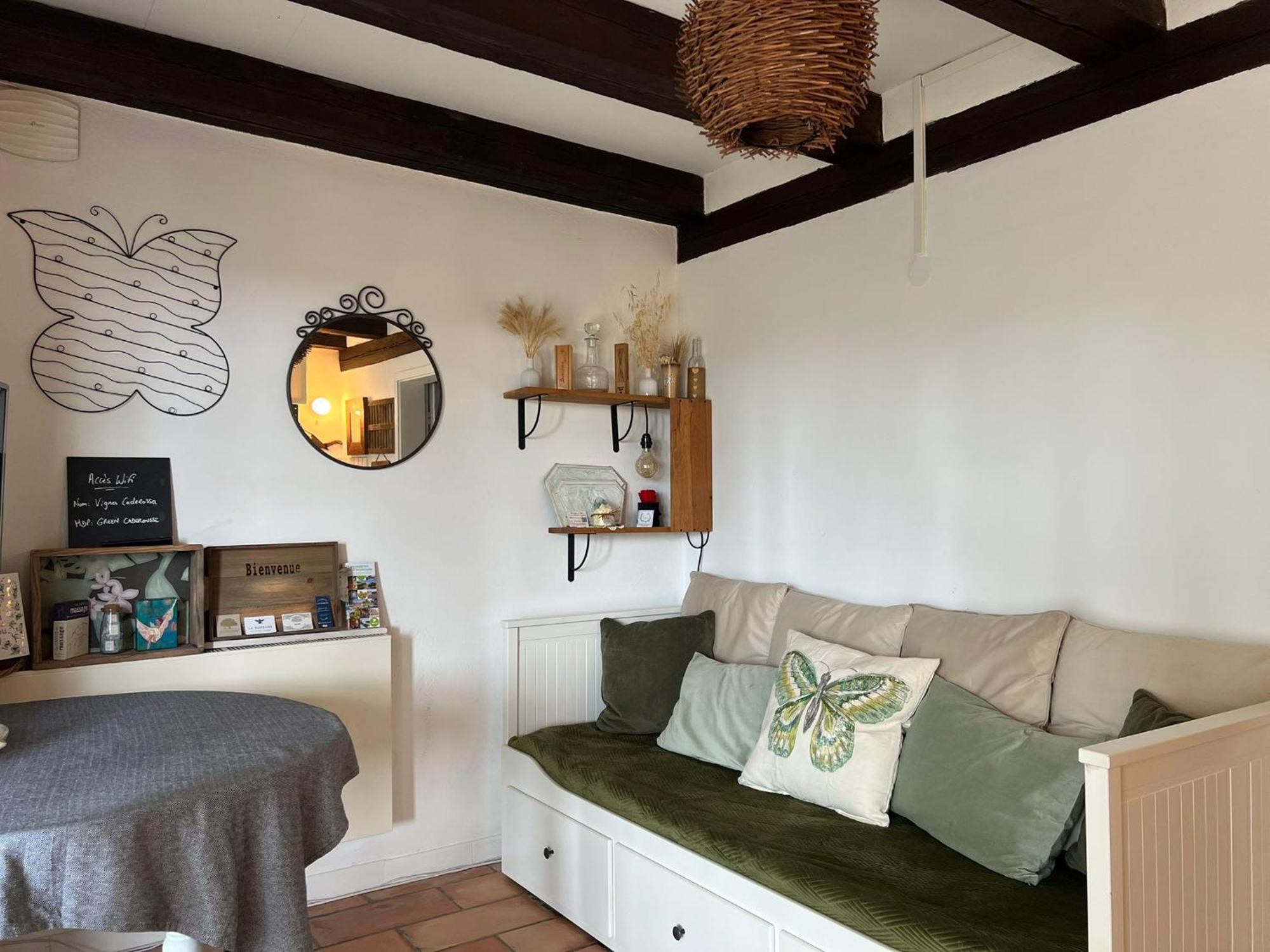 Ferienwohnung Mas Campagne Etoilee Caderousse Exterior foto